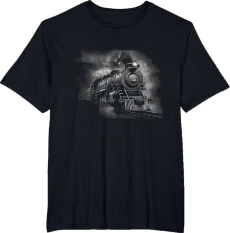 Steam Locomotive Train Engine Railroad Big-Boy Train 4014 T-Shirt
