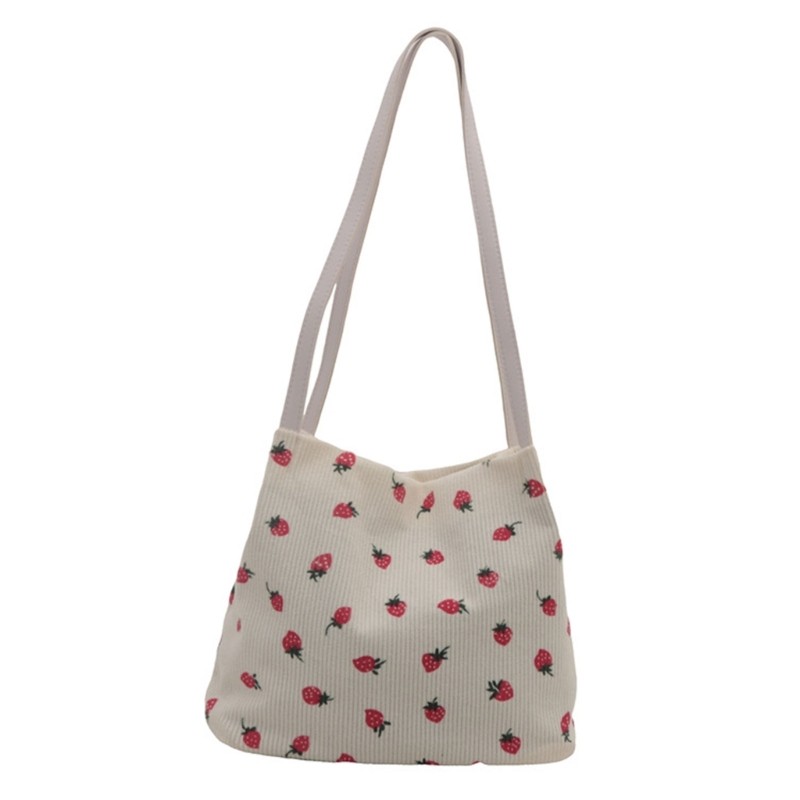 Fashionable Corduroy Underarm Bag For Work Or Casual Daily Use Shoulder Purse gallery