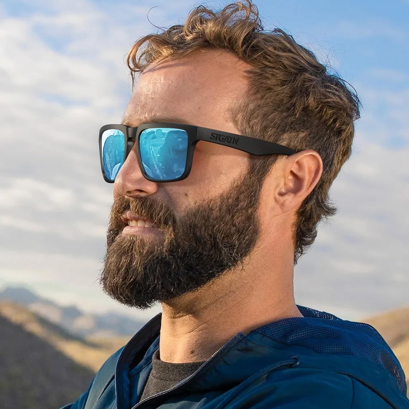 Large Heads XL Sunglasses Men's Polarized and UV Protection, 155MM Classic... gallery