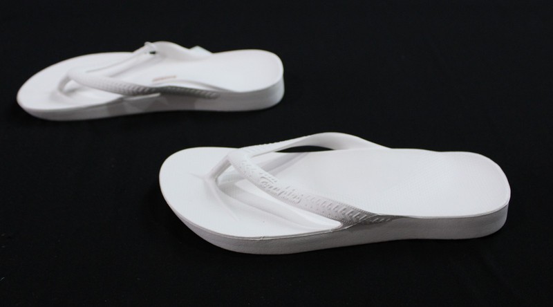 Archies Unisex Adults Support Flip Flop AC2 White Size US: M:8/W:9 EU:41-41.5