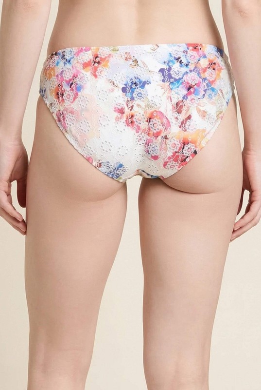 Johnny Was Eyelet Hipster Bikini Bottom CSW6022 gallery