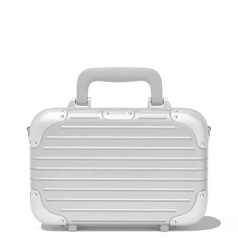 Authentic RIMOWA Original Aluminum Cross-Body Bag 19 Silver Brand New $2,325 gallery