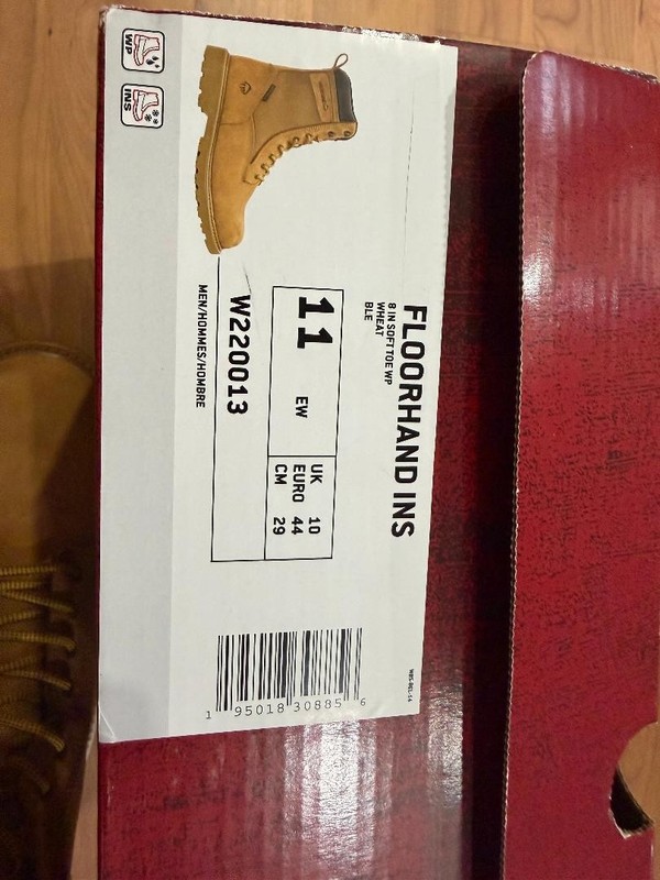 wolverine work boots size 11EW gallery