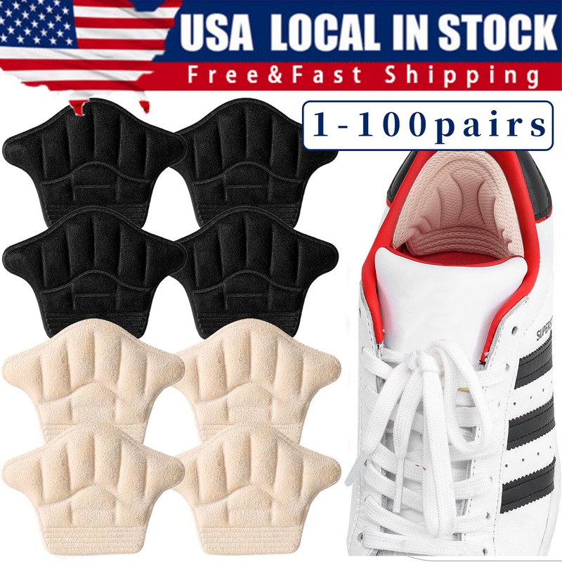 Heel Grips for Loose Shoes Heel Cushion Pads No-Slip Shoe Inserts Half Wholesale