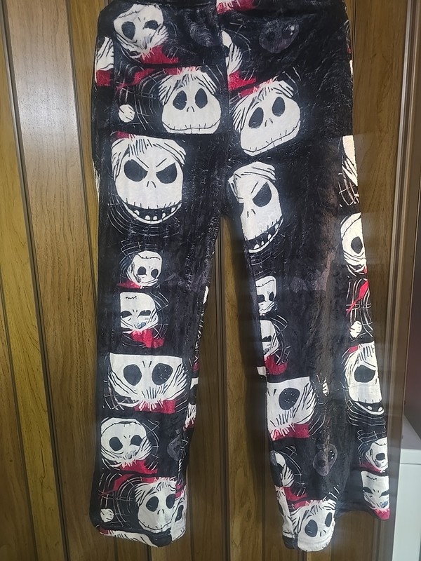 nightmare before christmas Poleyester Pajama Bottoms 2xl