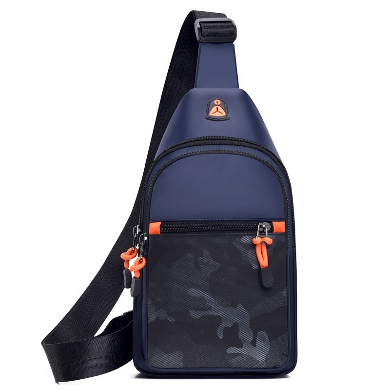 Men Shoulder Crossbody Bag Large Capacity Outdoor Chest Bag