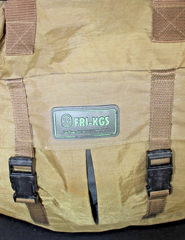 FRI-KGS Olive Green Convertible Duffle / Backpack 21"x15"x7" gallery
