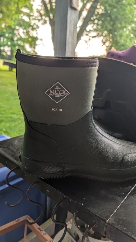 The Original Muck Boot Company Women's Scrub Mid Boots Green, Size 10 gallery