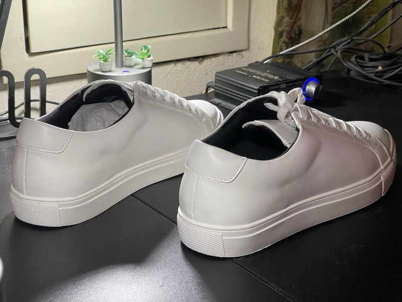 Alfani Men's Grayson Lace-Up Sneakers White Size 9.5M Memory Foam gallery
