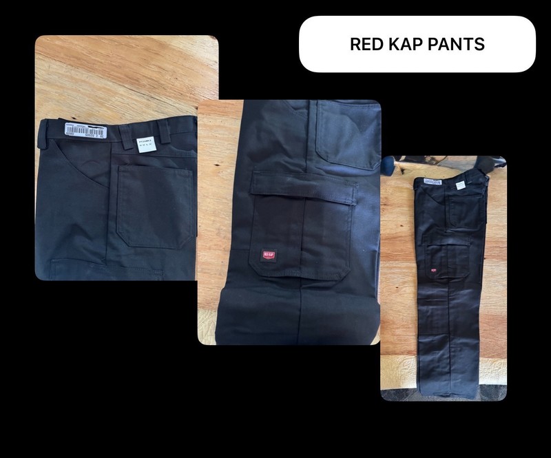 Red kap Work pants Various Sizes.