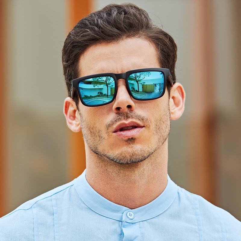 Large Heads XL Sunglasses Men's Polarized and UV Protection, 155MM Classic... gallery