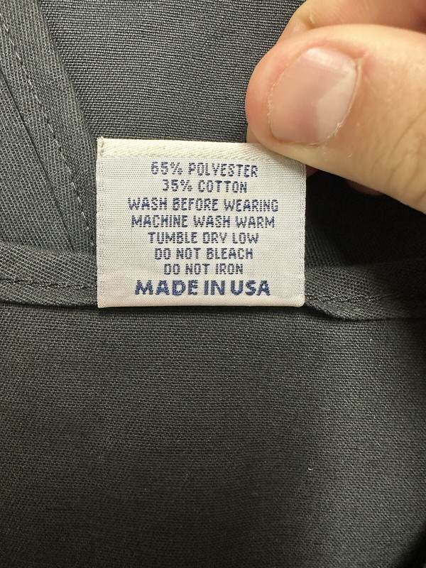 Weis Employee Staff Vest Cashier Checkout Button Up Unisex Black Large lot of 2 gallery