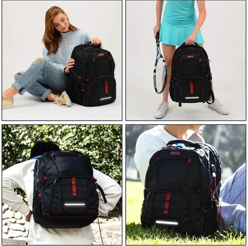Extra Large Durable Travel Backpack TSA Friendly Anti-Theft 17" Laptop Bag gallery