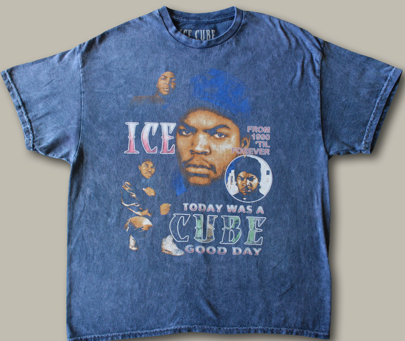 Ice Cube Today Was A Good Day Rap Tee XL Mineral Wash Hip Hop NWA West Coast 90s