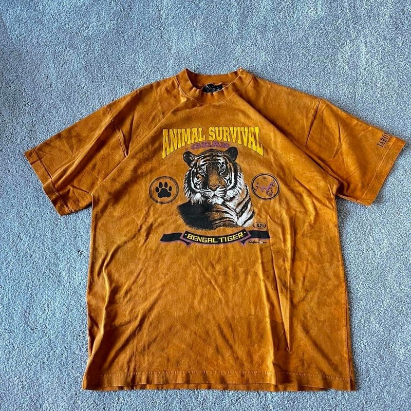 Vintage 1994 Bengal Tiger Zoo Natural Territory T-shirt