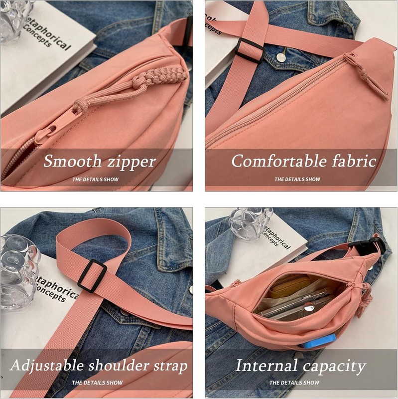 Quick Release Fanny Pack Waist Bag Shoulder Hip Belt Bum Sport Travel Waterproof gallery