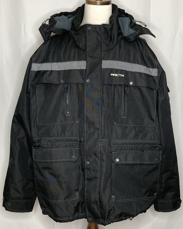Arctix Performance Tundra Jacket Mens 5XL Ski Snowboard Regular Fit Black Hooded