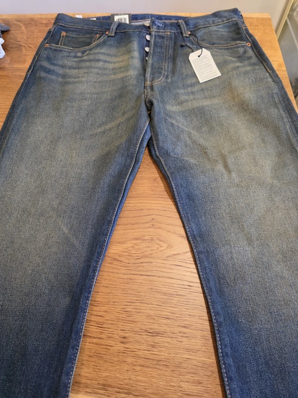 Levi’s 33×32 Premium 501 Original Fit Jeans Night Hawks – Dark Wash