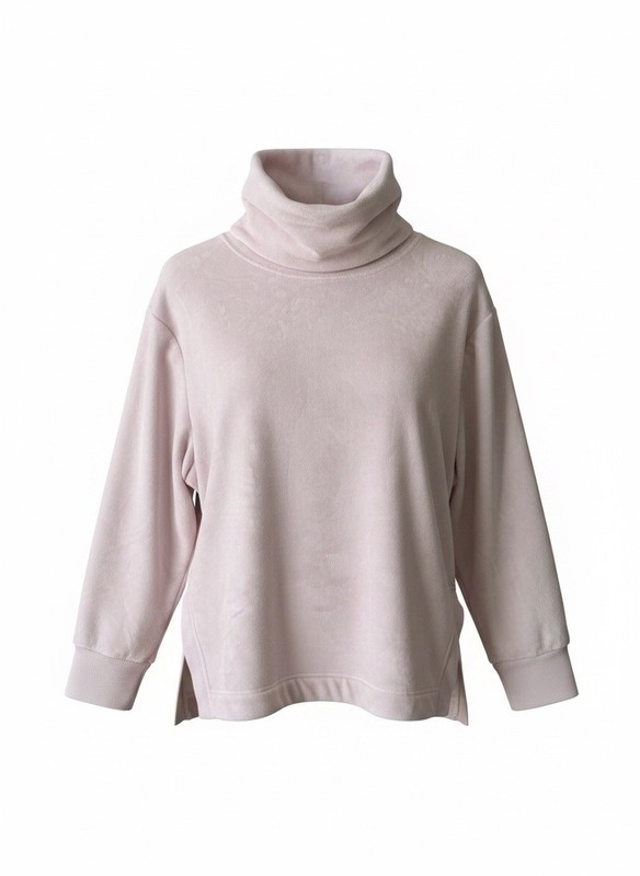 te verde designed in NYC, Women’s Large, Pullover, Pink Soft, 40-42 Inch Width