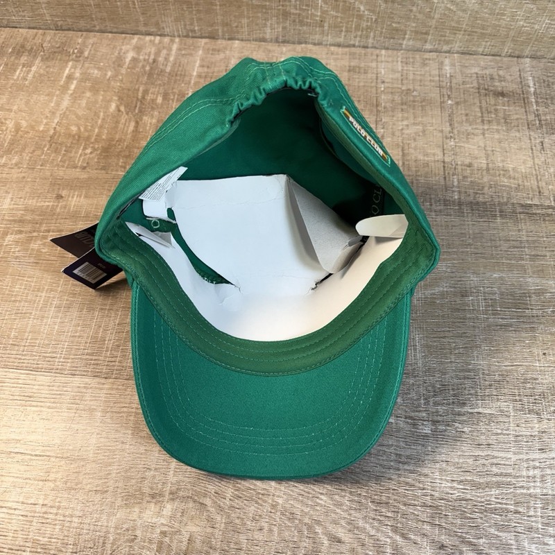 Stephanie Polo Club Green Army Style Ball Cap Hat Adult OSFA NWT gallery