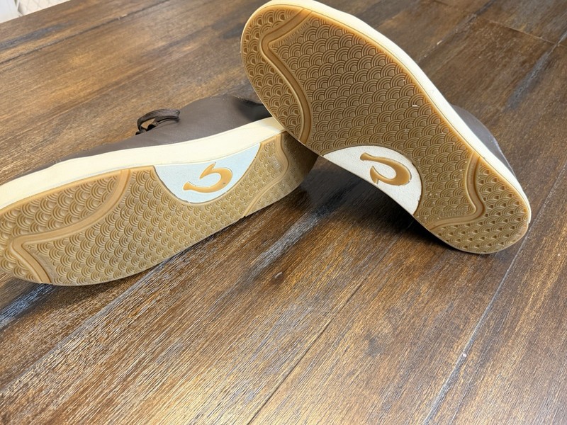 Olukai Lae’ Ahi Li “Ili Shoes Dark Java - Mens Size 12 (Style 10455-4848) gallery