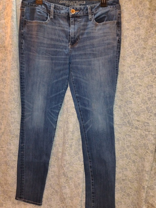 American Eagle Outfitters womens size 12r 360 super stretch jegging