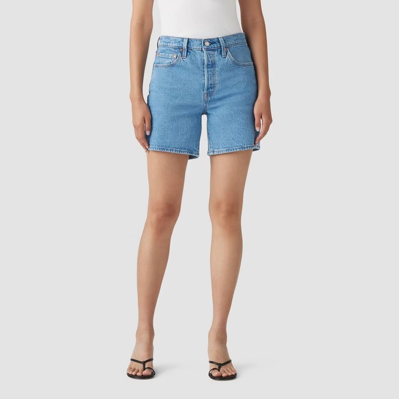Levi 501 Women Mid-Thigh Shorts – Multiple Choice 24