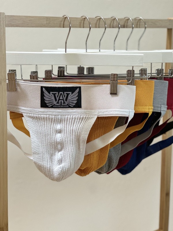ARMOR WING Classic Jock Strap (3in band) Sexy Mens Underwear Supporter Jockstrap