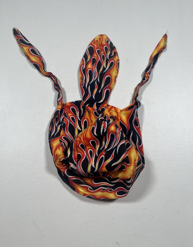 DesignWraps Do-Rag Mens One Size Flame Biker Motorcycle Headwrap Bandana USA