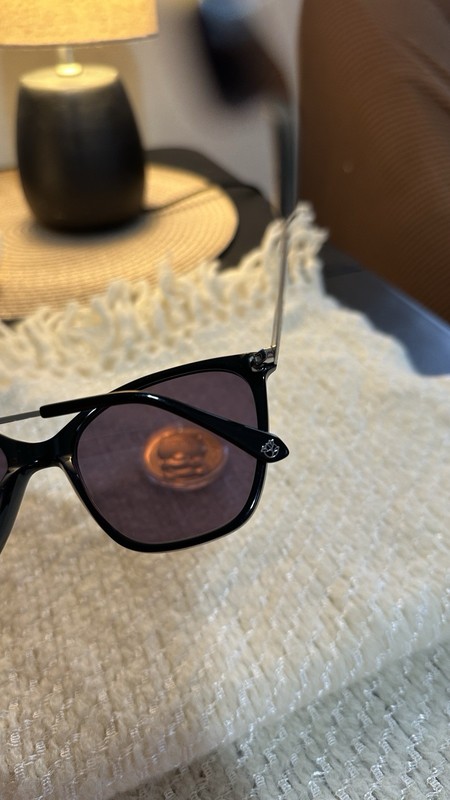 Draper James DJ7034 Women’s Cat Eye Sunglasses Black 54-17-140 w/ Case gallery