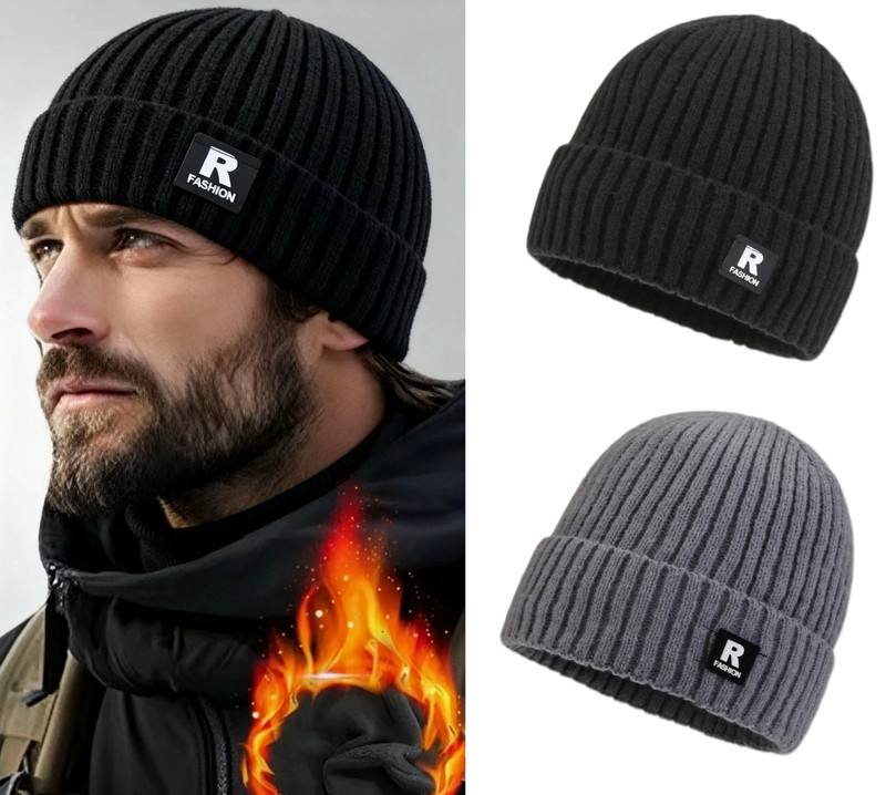 2PCS Military Tactical Skull Cap Winter Warm Fleece Windproof Ski Beanie Hats gallery