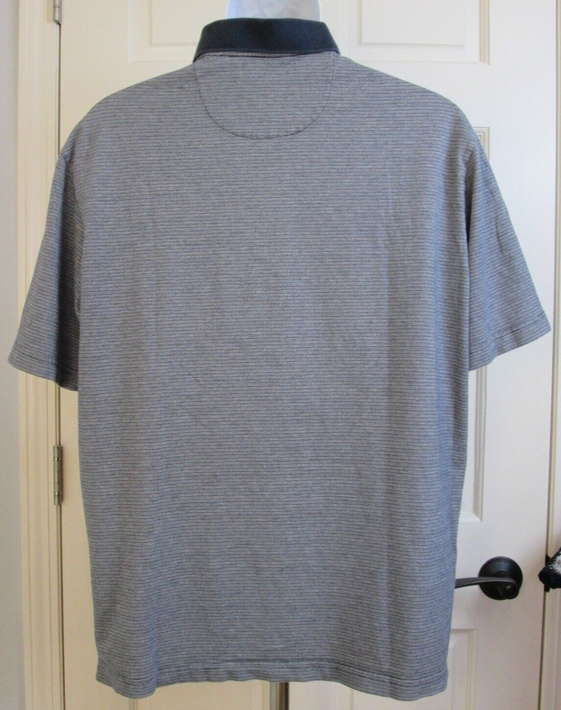 Daniel Cremieux Blue Polo Shirt Mens Size L Chest 46 Short Sleeve 228-28851 gallery