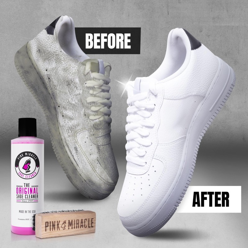 Miracle Shoe Cleaner Kit - Fabric & Leather Cleaner for Sneakers, Suede & Nubuck gallery