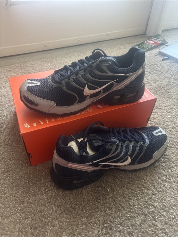 Nike Air Max Torch 4 Obsidian Navy Grey Sneakers Retro 343846-411 Mens Size 10 gallery