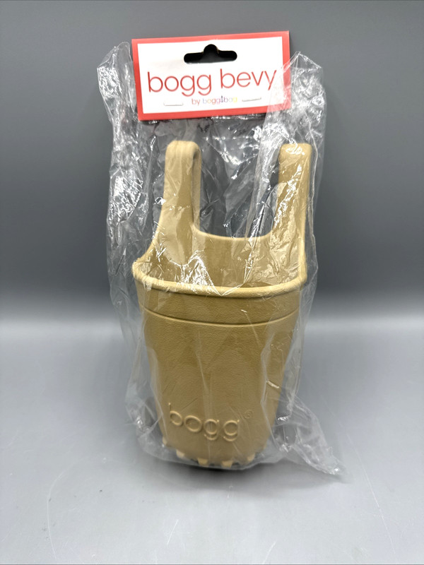 Bogg Bag Bevy Beige Cupholder & Beyond Rubber Water Proof