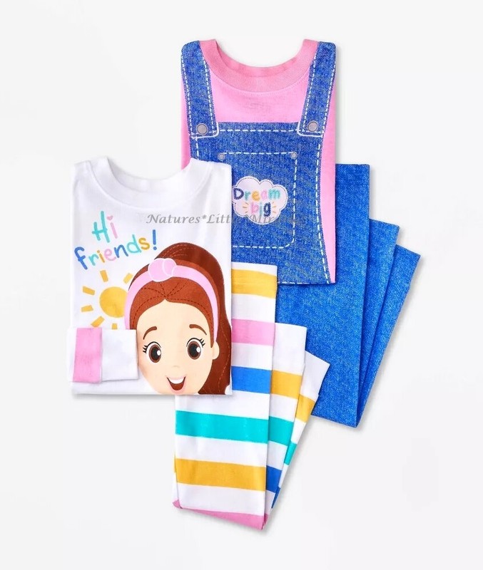 NWT Miss Ms Rachel Pajamas Size 18 M – 5T 5 New 100% Cotton 2 Sets Pairs 4 Piece