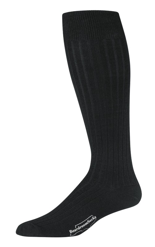 Boardroom Socks Men’s Merino Wool Over the Calf Dress Socks – Knit in USA