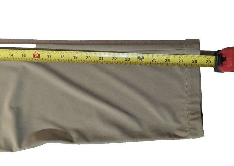VRST Men's Performance Pants 4 Pocket Taupe Stretch Size 32x30 Actual 32 x 29 gallery