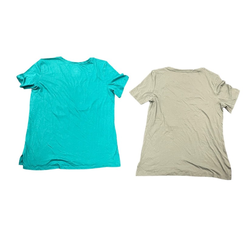 Member's Mark Ladies Essential Short Sleeve V-Neck Tee gallery