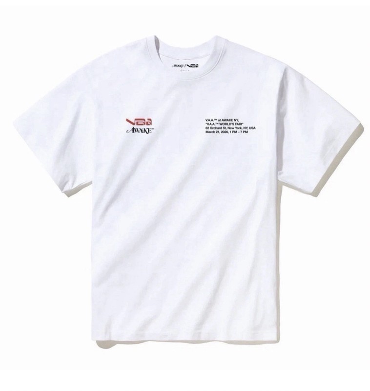 AWAKE NY x VIRGIL ABLOH ARCHIVE Tee. IN HAND READY TO SHIP. Size m