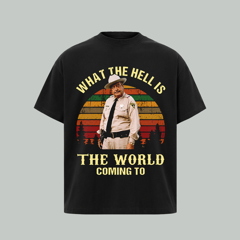 What The Hell Is The World Coming To Tee Shirt 100% Cotton, Tee S- 5XL