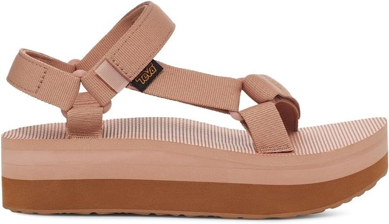 TEVA MAPLE SUGAR/ LION FLATFORM UNIVERSAL PLATFORM SANDALS