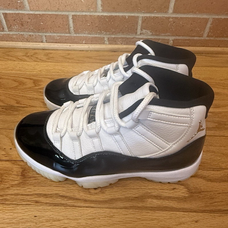 Air Jordan High Top Leather Sneakers White/Black Men’s US 8 CT8012-170