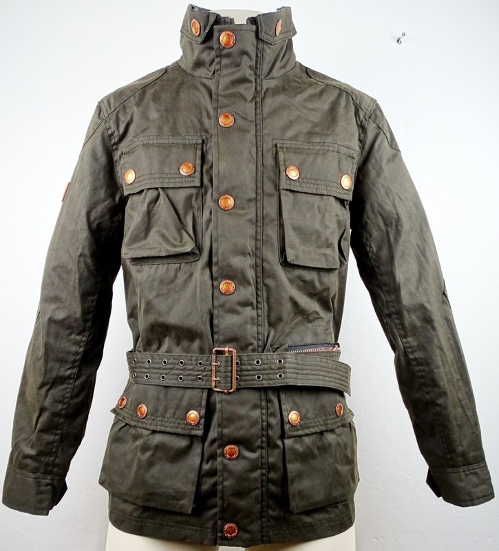 SUPERDRY Endurance Wax Trials Jacket Men’s Jacket Coat Size S Khaki NEW with TAGS