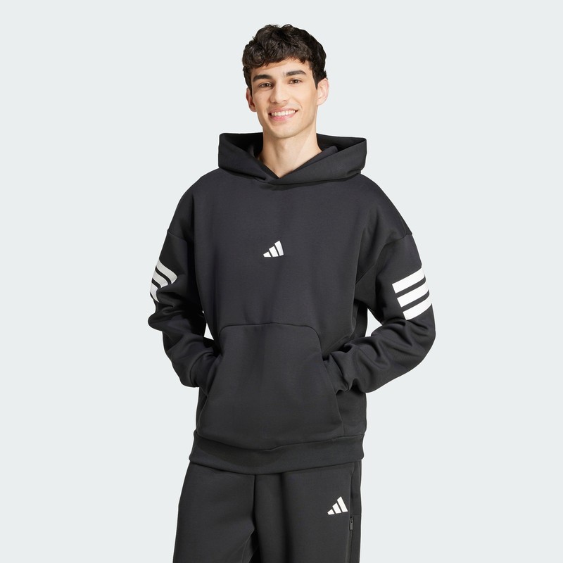 adidas men Future Icons 3-Stripes Hoodie