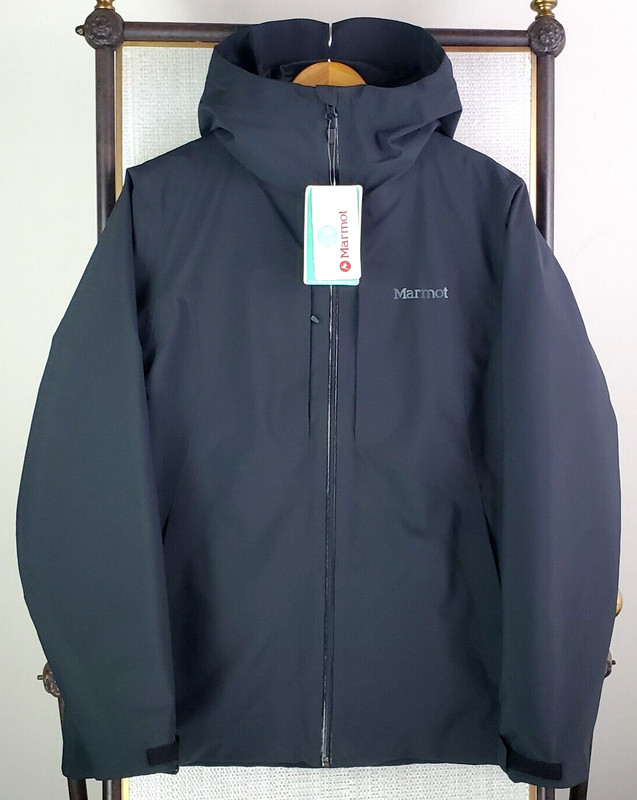 MARMOT NEW $375 Womens Size XL 3 in 1 Component Jacket Hooded Insulated Black gallery