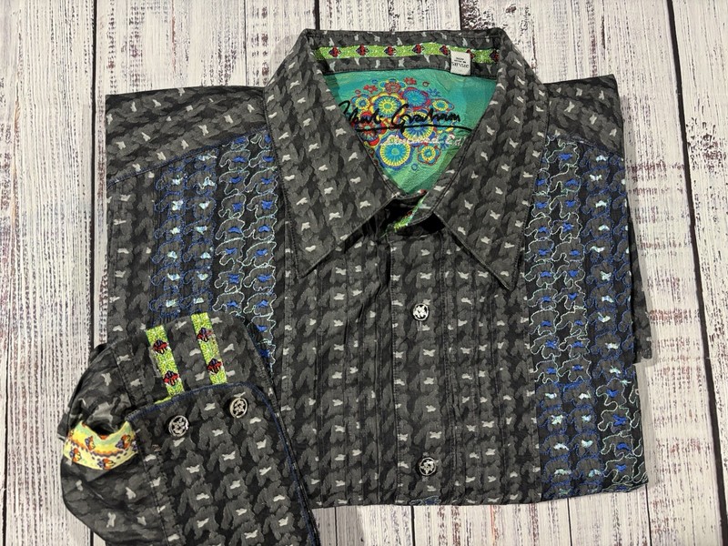 Men’s Robert Graham Shirt Sz 2XL/2TG Excellent Condition Limited Edition.