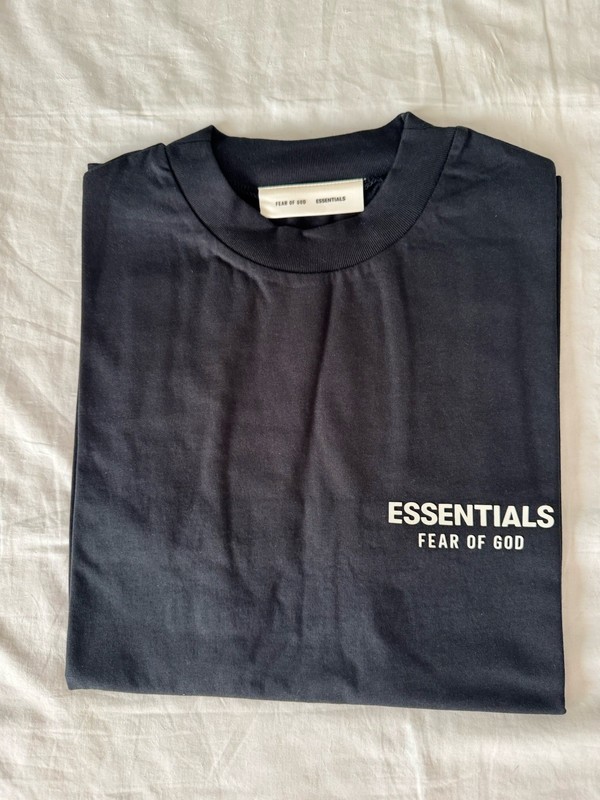 Fear of God Essentials Authentic Logo T-Shirt Men’s Streetwear Tee gallery