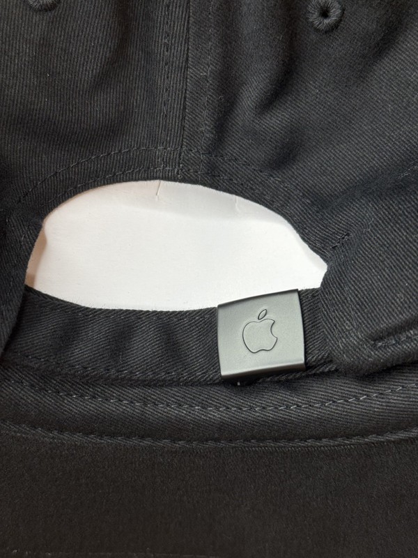 Apple Park Hat 2026 WWDC Exclusive Baseball Cap Embroidered Rainbow Logo Black gallery