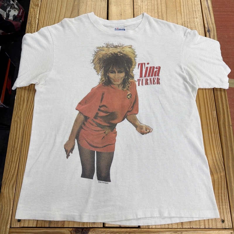 Vintage 1985 Tina Turner You Better Be Good To Me Tour T-Shirt Men’s Large